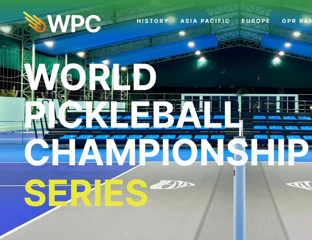 How pickleball tournaments in Asia use age and skill divisions