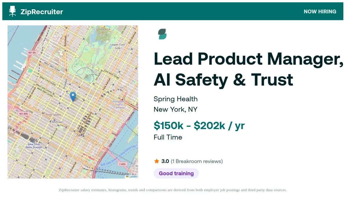 Monday.com seeks lead AI product manager for trust and safety