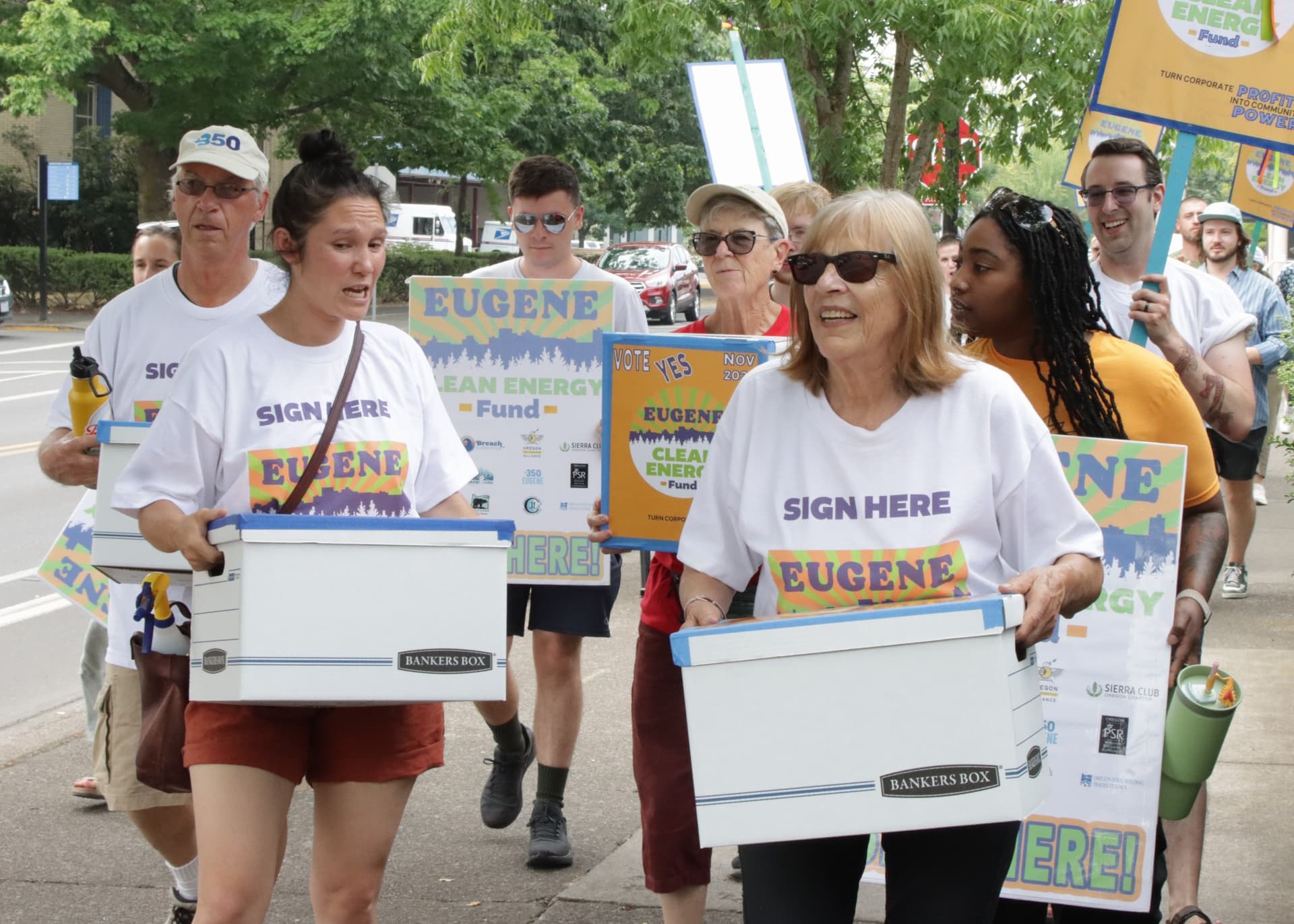 Eugene ballot measure would tax big corporations for climate projects