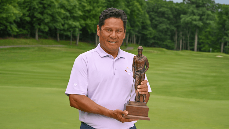Notah Begay III returns to Albuquerque after PGA Tour award