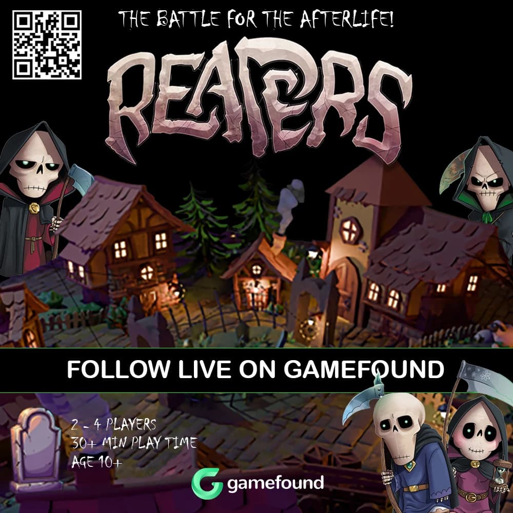 REAPERS delays Gamefound launch for prototype photoshoot readiness