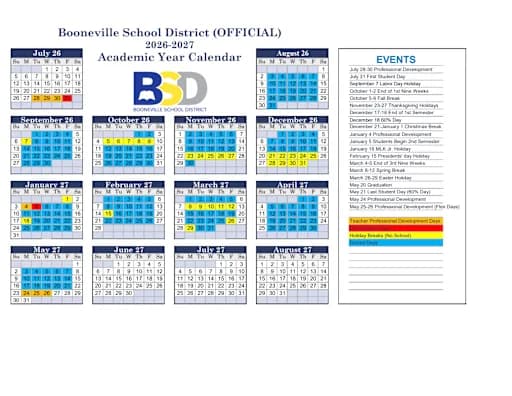 Owsley County Schools posts 2026-2027 calendar, classes start Aug. 6