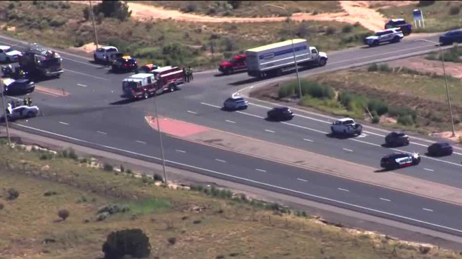 Deadly crash closes Highway 550 in Rio Rancho