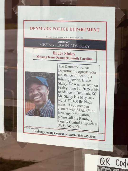 Bamberg County sheriff seeks tips in Denmark missing man case