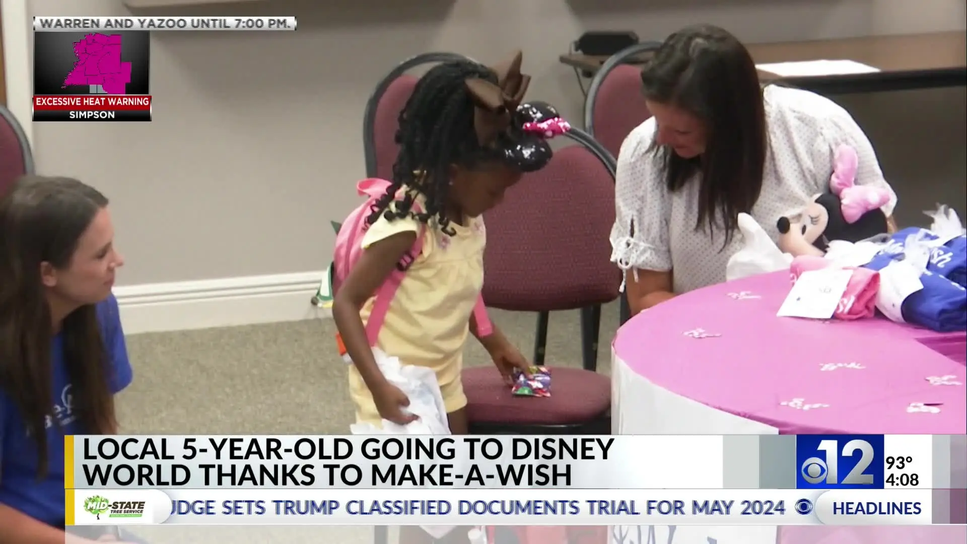 Make-A-Wish Mississippi grants Bolivar County girl’s Disney World wish