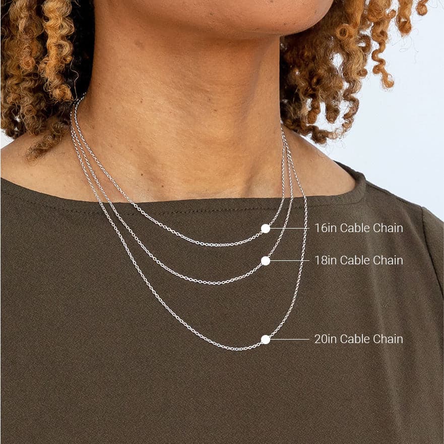 How necklace length shapes the look of personalized pendants