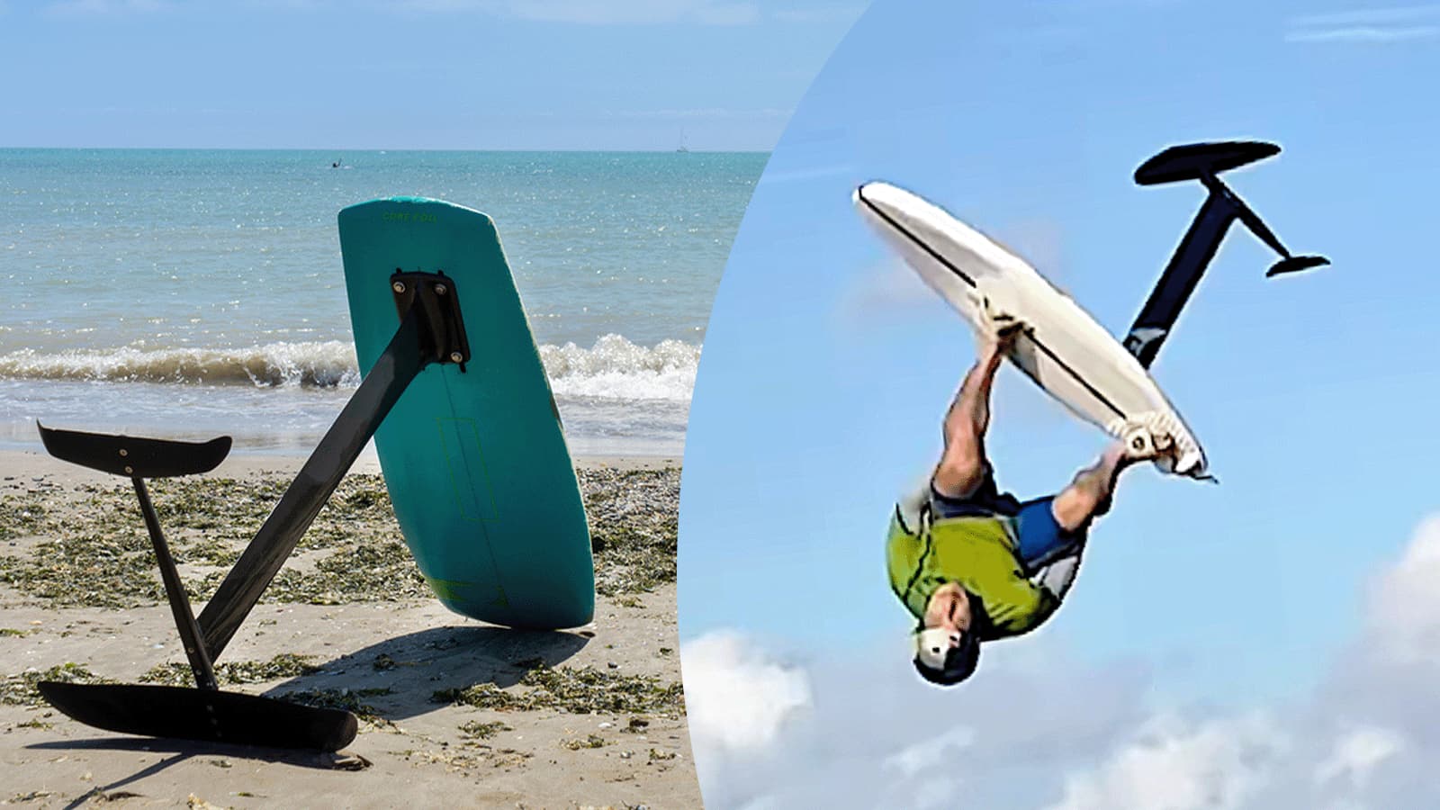 Nikolas Plytas lands first-ever double backflip on a hydrofoil