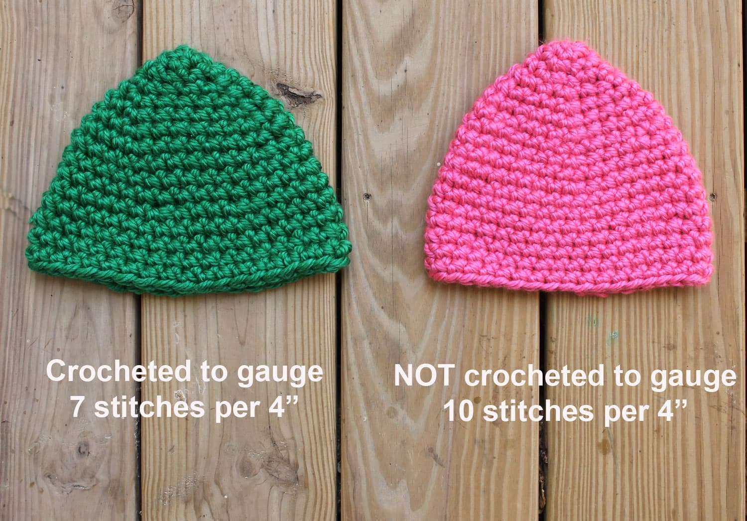 Crocheters debate when to swatch, and when to trust yarn instincts