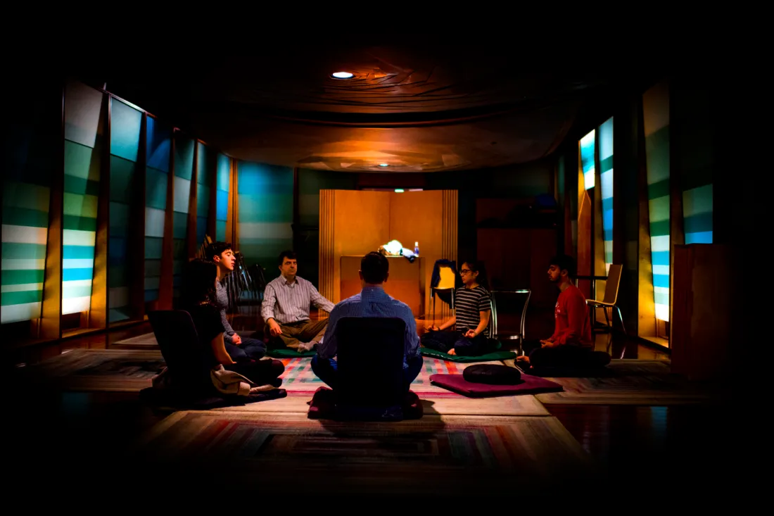 Northeastern offers free daily meditation sessions on Boston campus