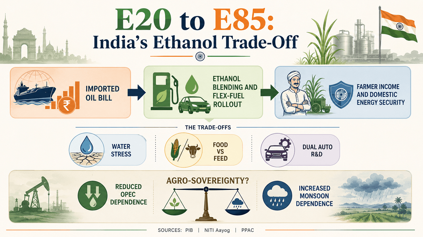 India’s ethanol push stalls without storage and transport infrastructure