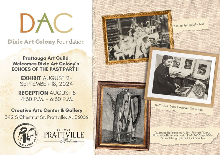 Dixie Art Colony Foundation relocates to Prattville, reclaims local art heritage