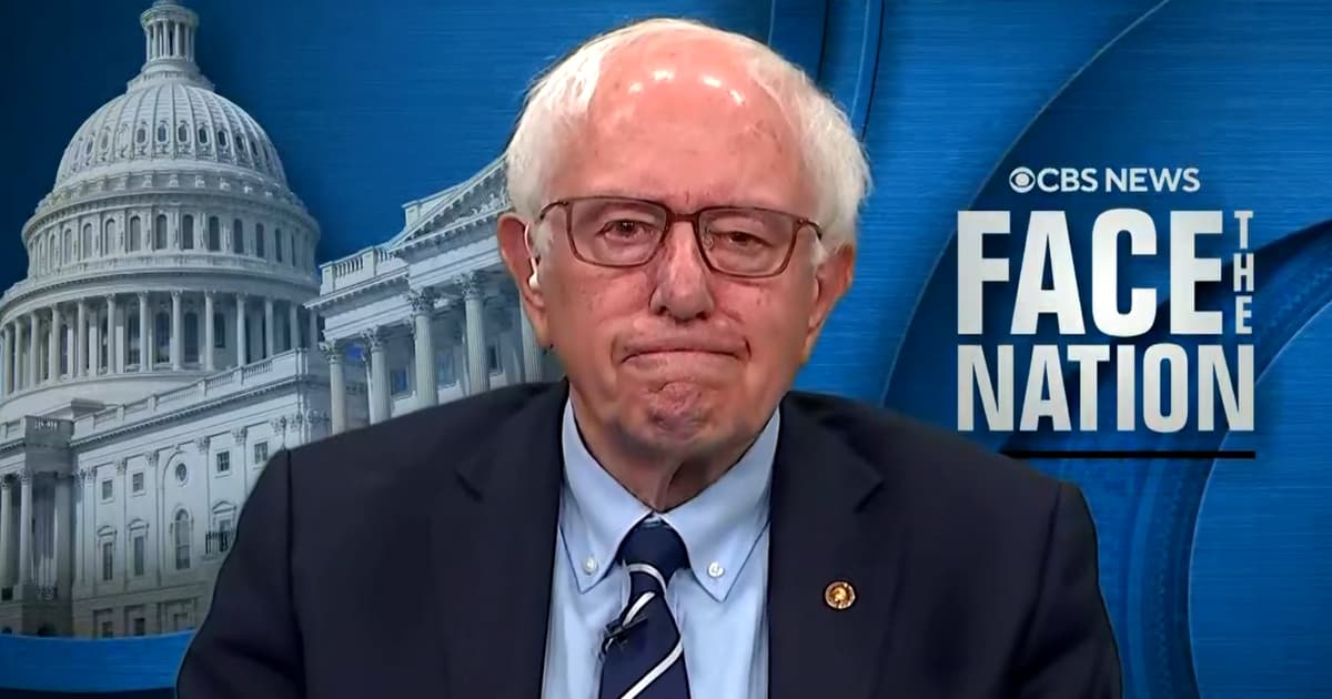 Sanders and Mike Waltz appear on Face the Nation Sunday