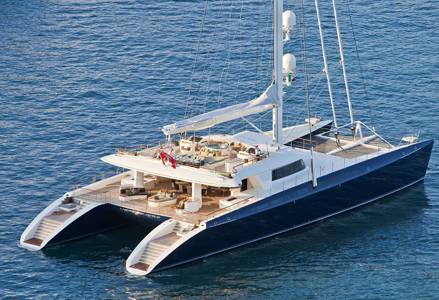 Luxury catamaran Hemisphere sale could leave captain Gavin Bladen adrift