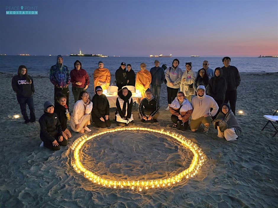 Long Beach candlelight meditation draws 70 participants for community outreach