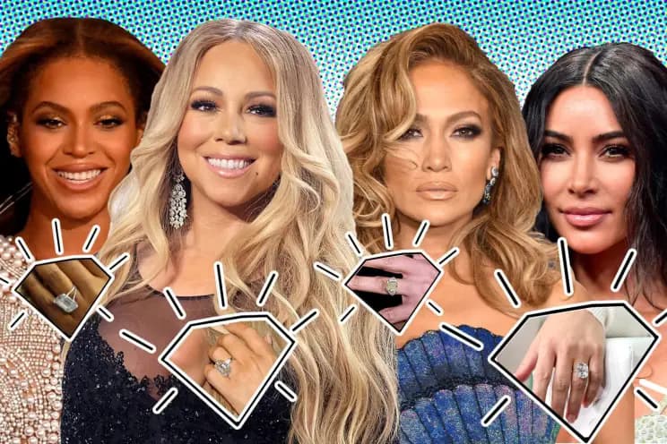Beyoncé, Jennifer Lopez and other iconic celebrity engagement rings revisited