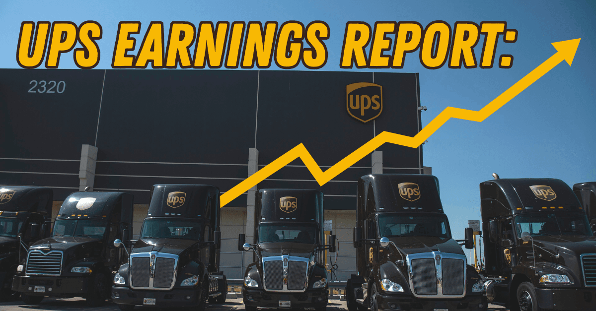UPS profits hold as Amazon cuts and restructuring continue