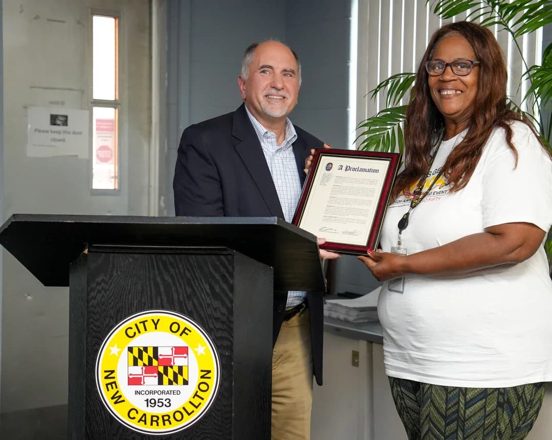 Prince George's County honors New Carrollton's first Black mayor