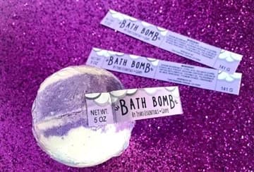 Bath bomb labels boost trust, compliance, and shelf appeal