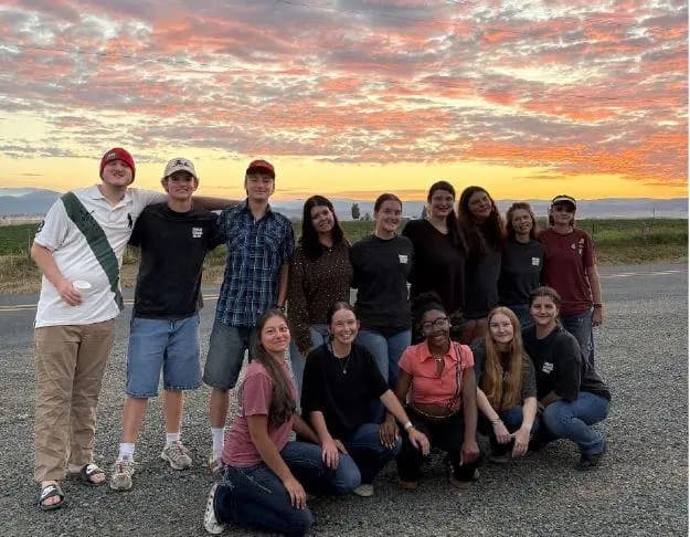 North Powder hosts student exchange for a week of firsts