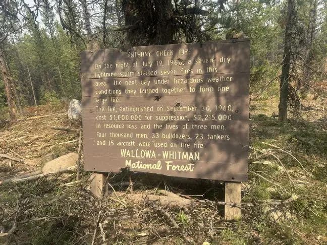 1960 Anthony Burn still shapes Baker County wildfire fears