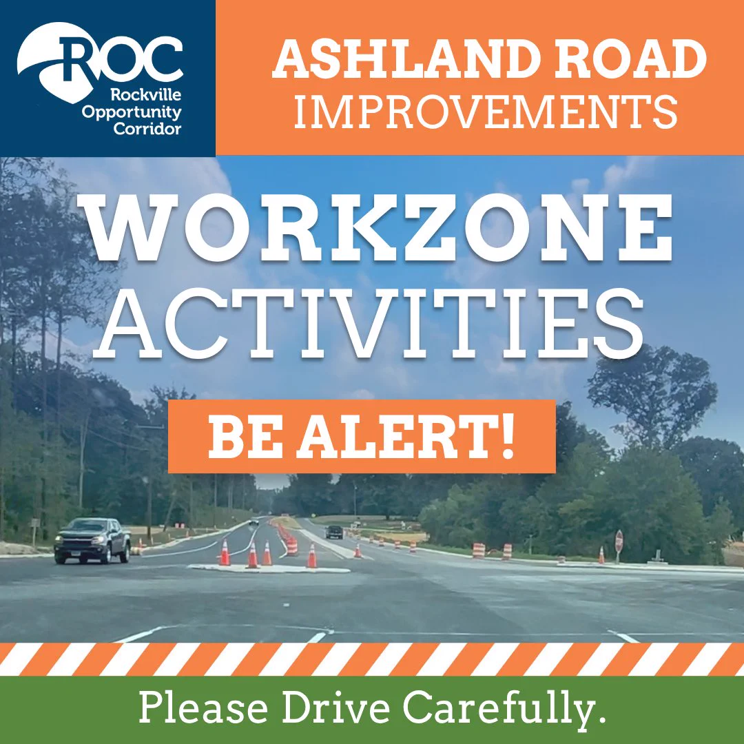 Overnight flagging on Ashland Road as corridor work continues