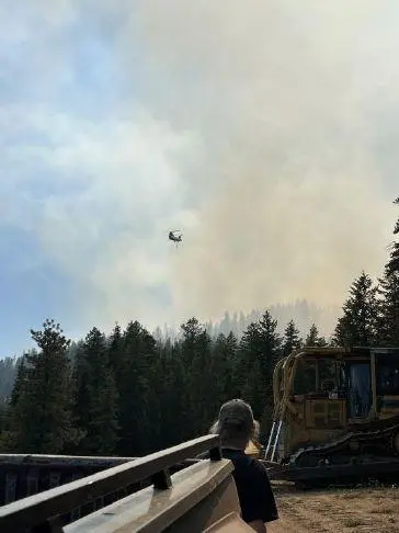 More than 500 fight two major wildfires in and around Baker County