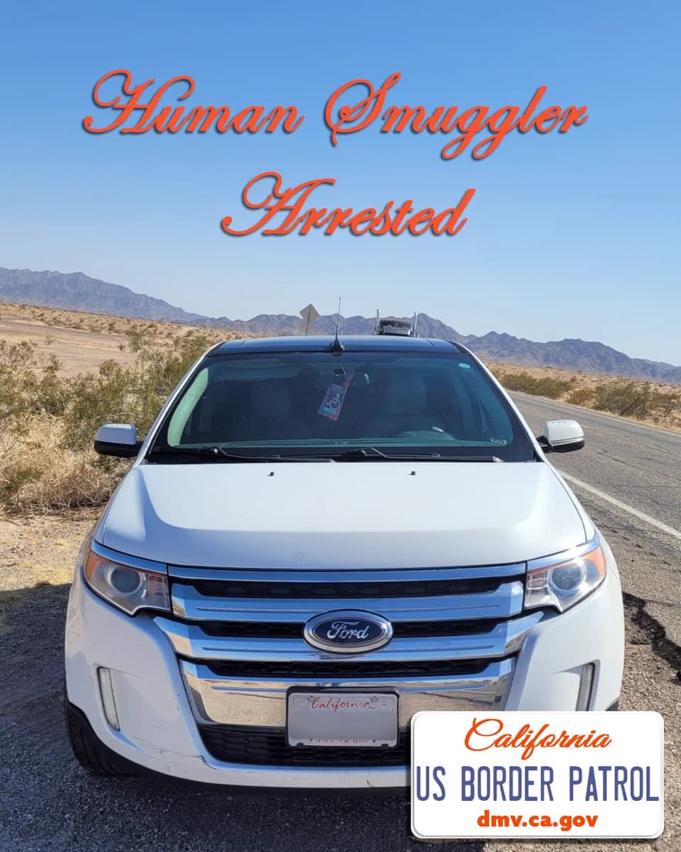 Yuma Border Patrol arrests driver accused of smuggling seven migrants