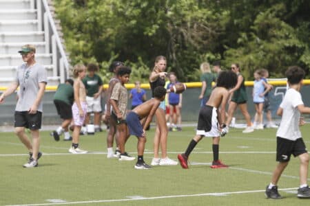 Free State hosts youth flag football camp ahead of second season