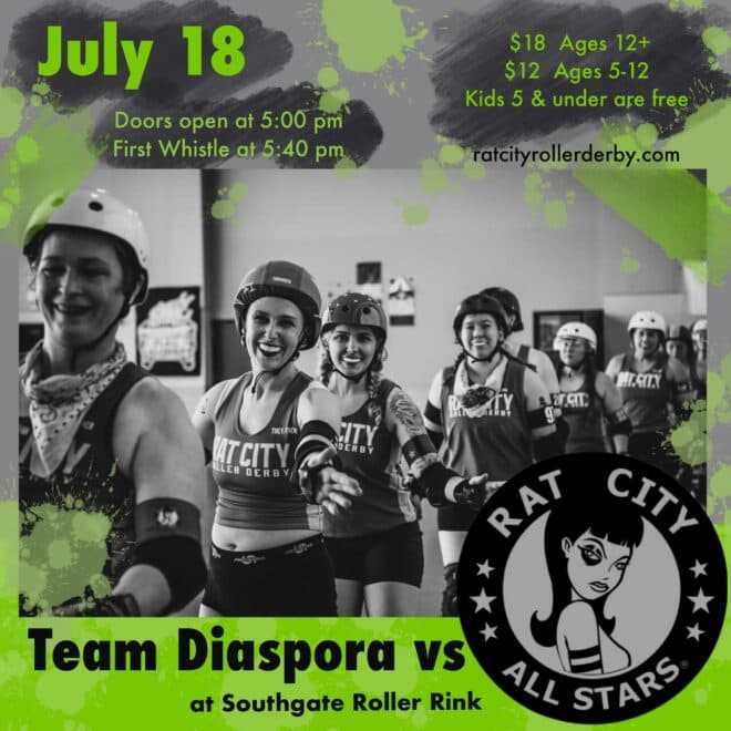 Rat City All Stars host Derby Diaspora in fundraiser bout