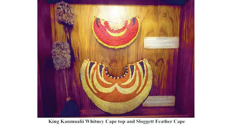 Kauai Museum spotlights rare Hawaiian feathered capes and royal heritage