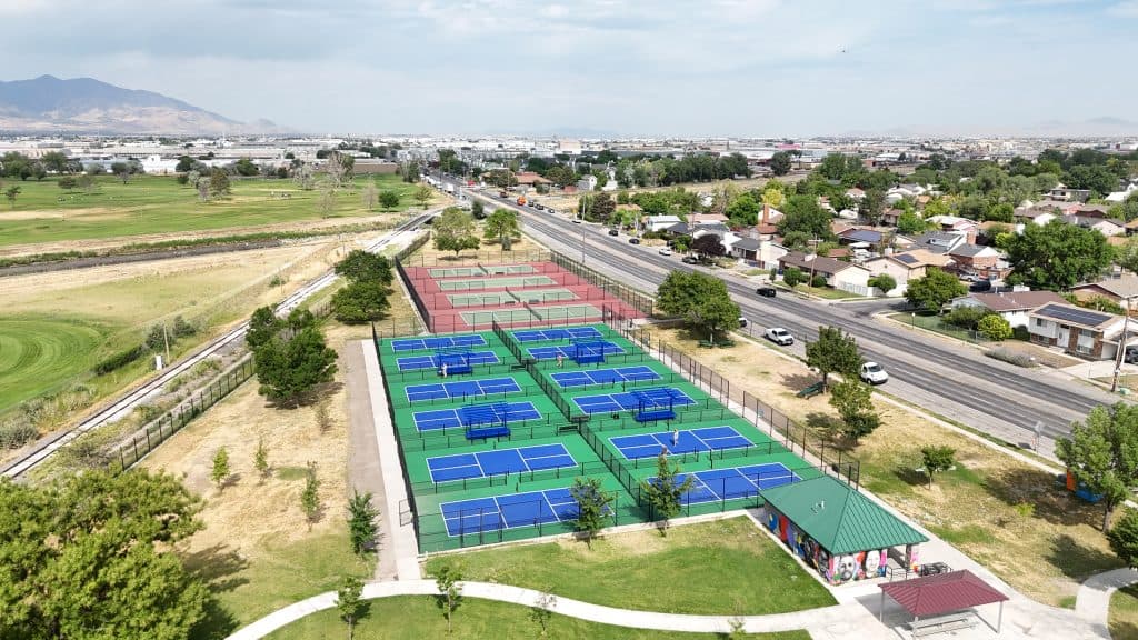 Salt Lake City opens 12 new pickleball courts at Glendale Park