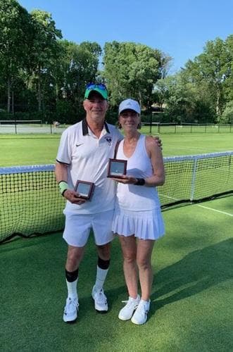 East Quogue couple wins gold and bronze at grass-court nationals