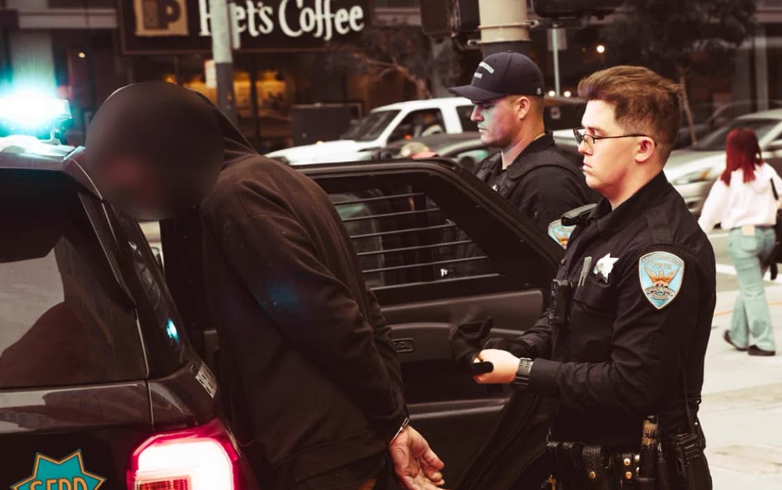 SFPD, Marin deputies arrest three burglary suspects after city chase