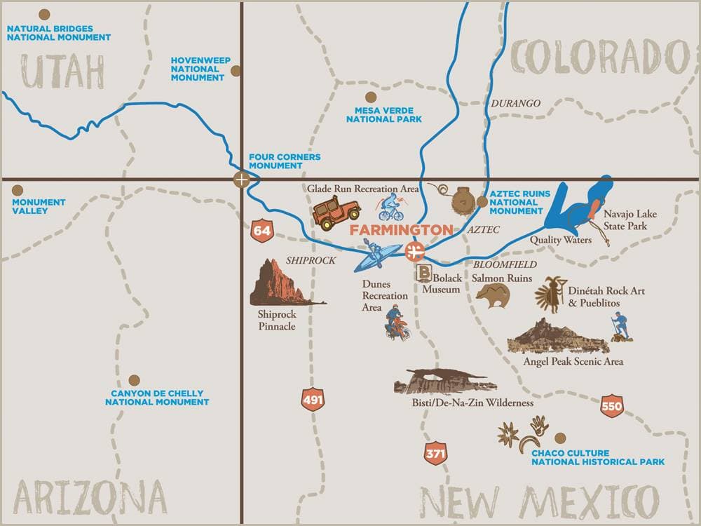 Farmington guide touts Four Corners as a road-trip hub