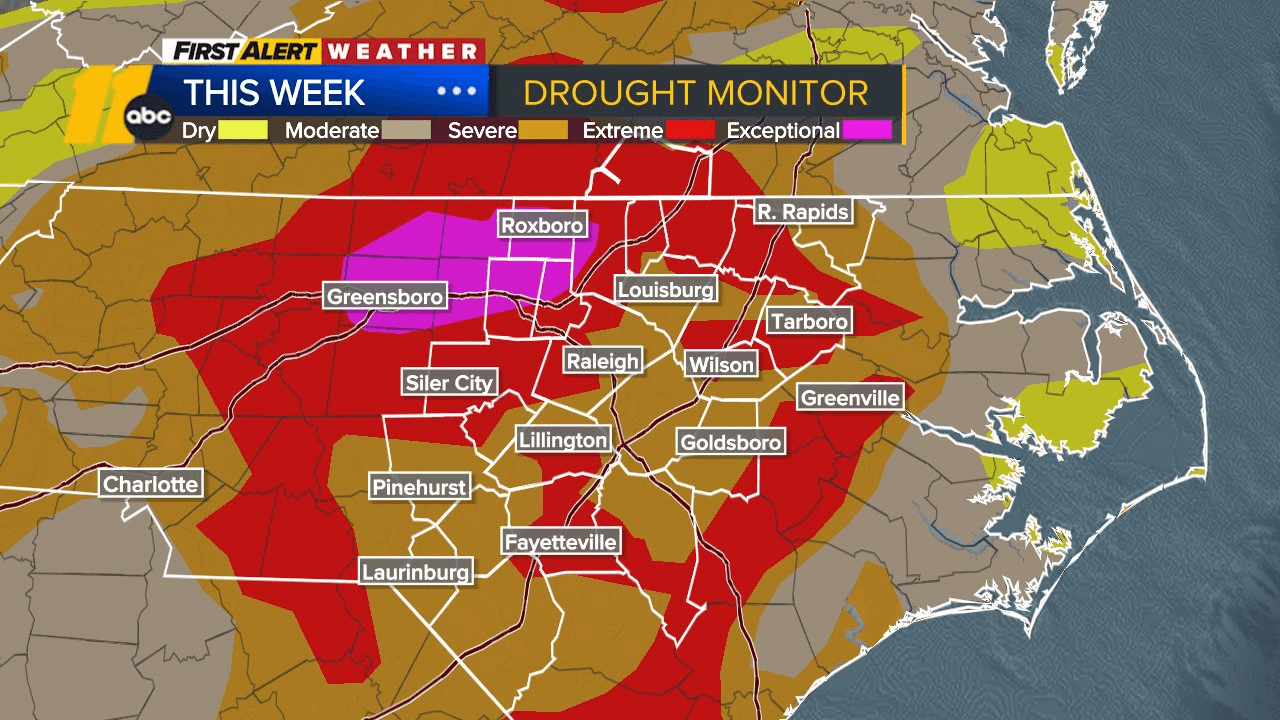 Wake County tightens water restrictions as drought deepens