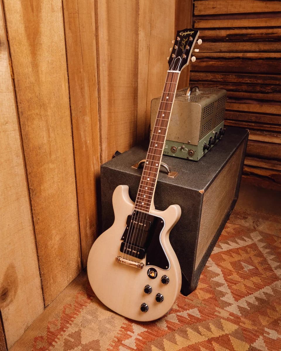 Epiphone adds TV White, Cherry Red and TV Yellow Les Paul Special reissue