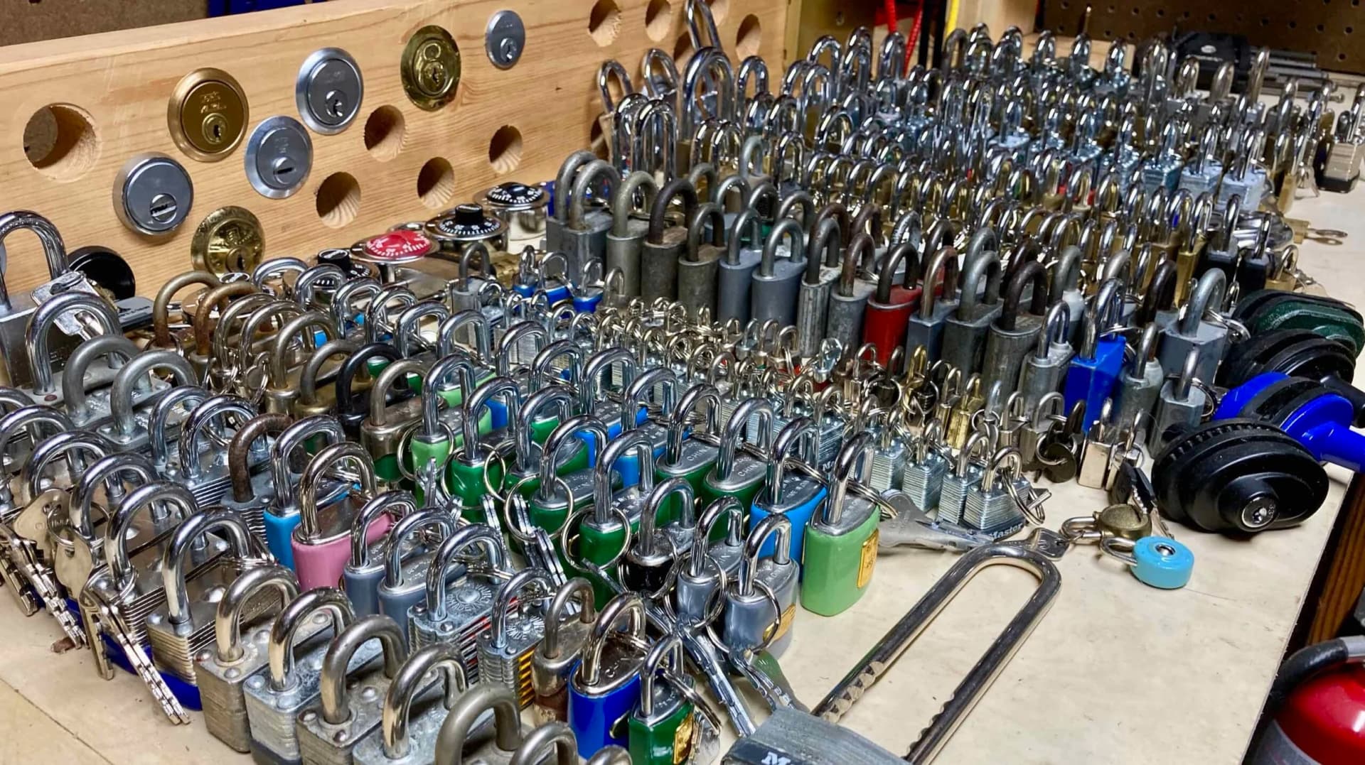 Why a lock library accelerates locksport skill building