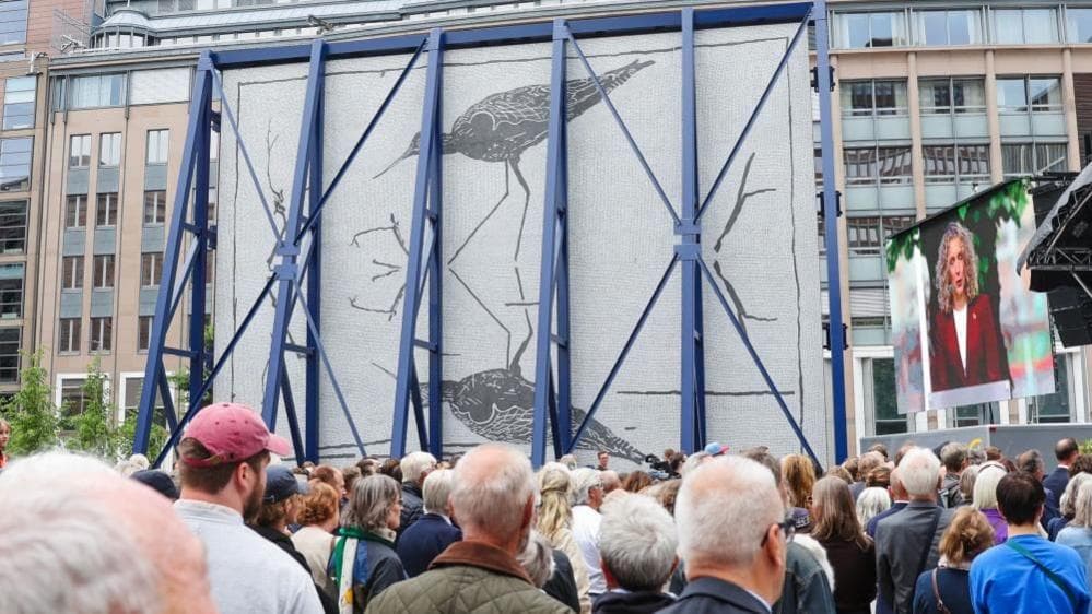 Norway unveils memorial artwork for 2011 terror attack victims