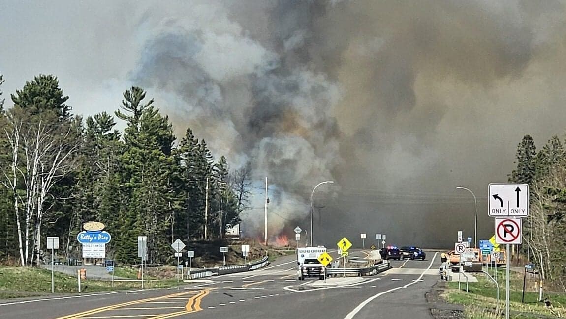 Walz authorizes disaster aid for Lake County after spring wildfires