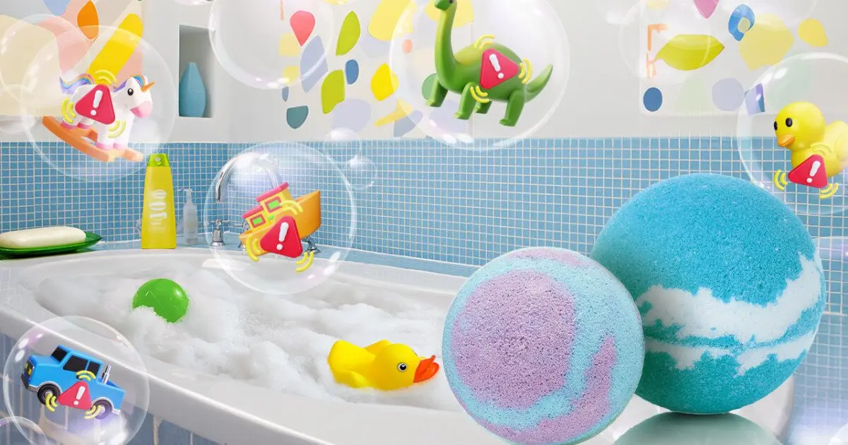 Hong Kong warns bath bomb makers on missing age warnings