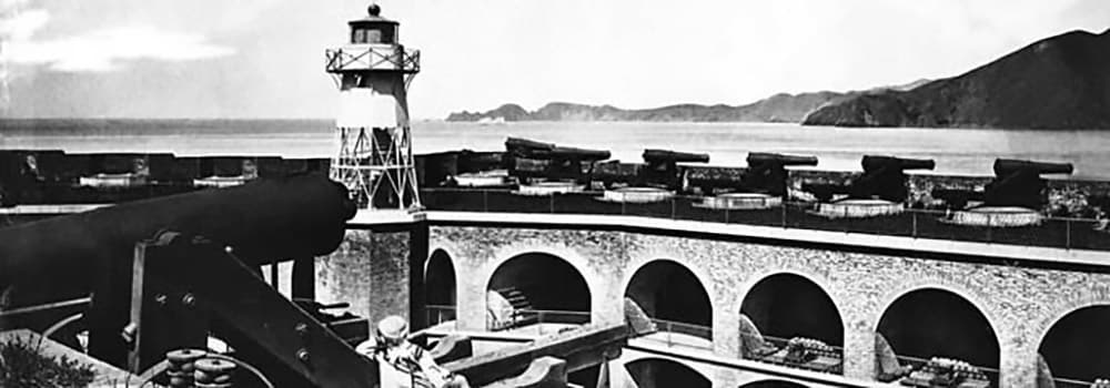 Fort Point’s brick fort guarded San Francisco Bay before the bridge