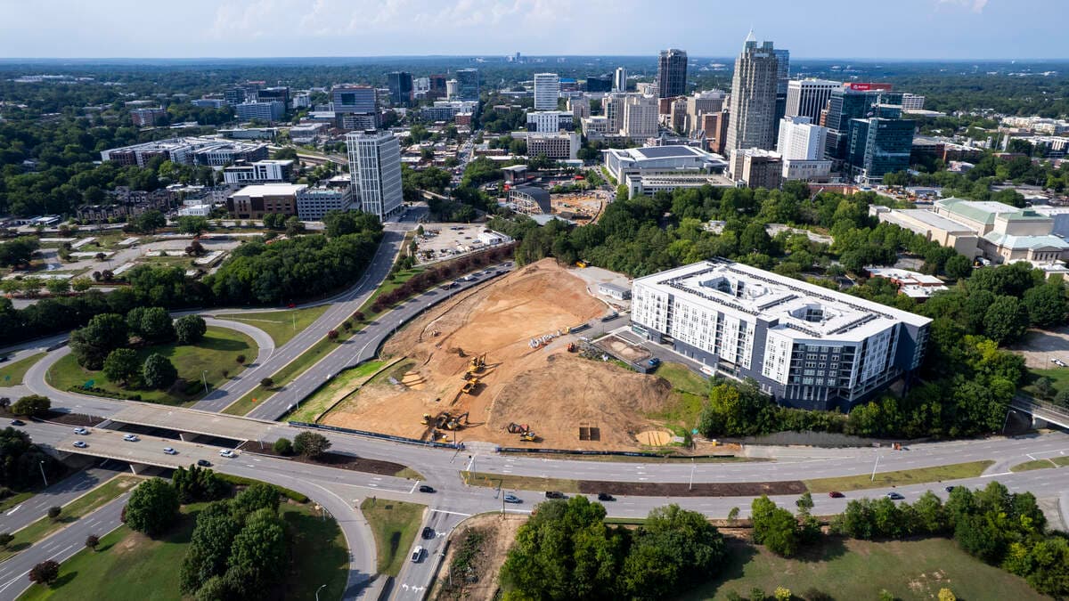 Raleigh’s southern gateway begins a major downtown transformation