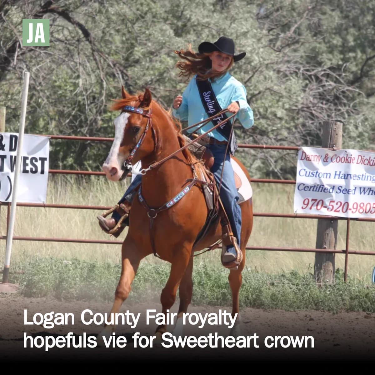 Logan County fair Sweetheart contestants vie for 2026 crown