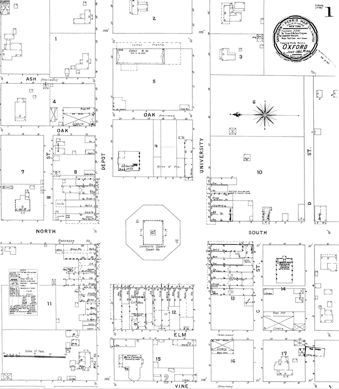 Lafayette County digital museum maps trace the county’s changing past