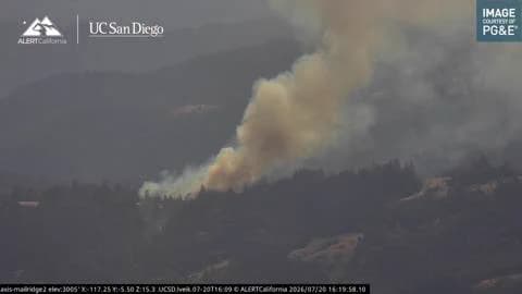 Woods Fire north of Redway threatens structures, crews respond