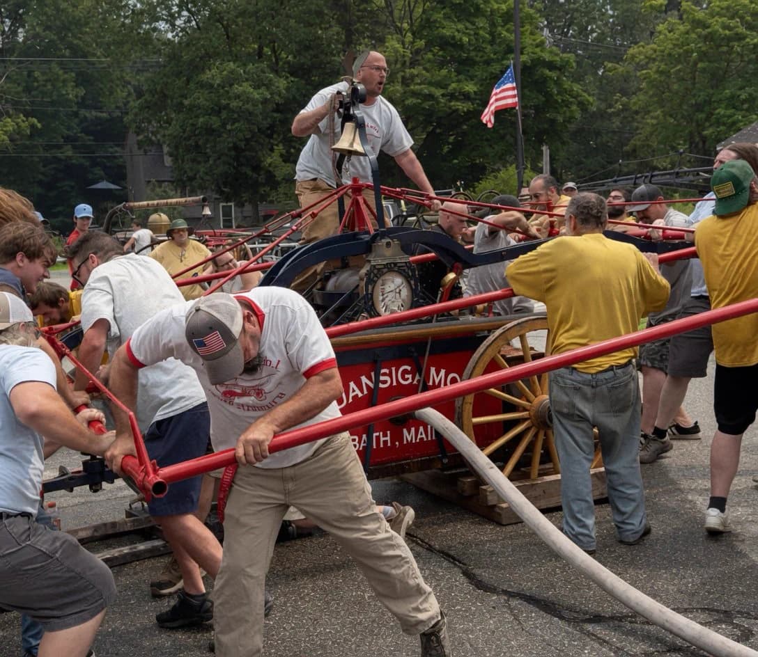 Bath hand tubs join New England muster, reviving 175-year tradition