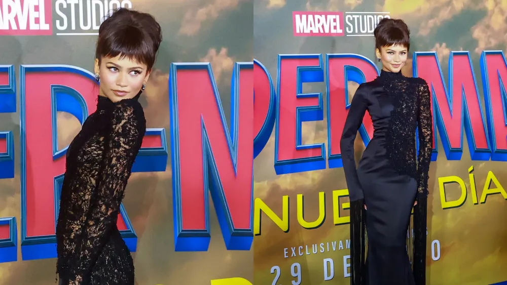 Zendaya brings Ashi Studio couture to Spider-Man promo in Mexico City