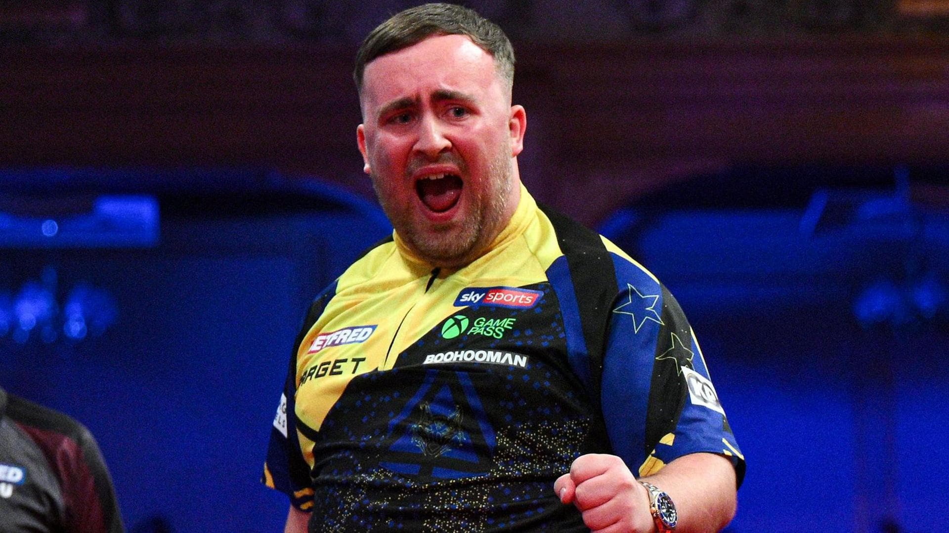 Luke Littler lands nine-darter in World Matchplay quarter-final win