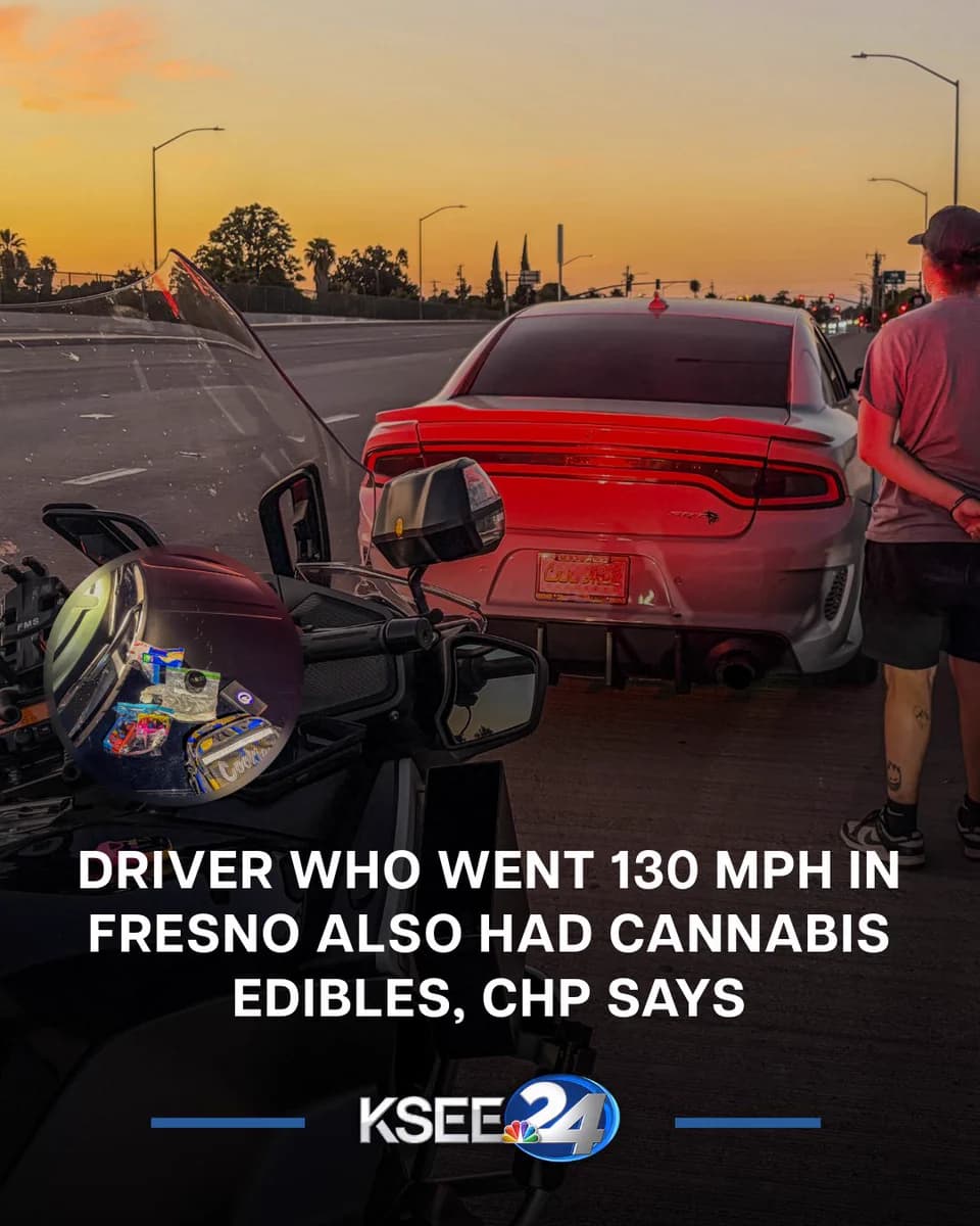 CHP arrests Fresno driver after 130 mph speed, drugs found