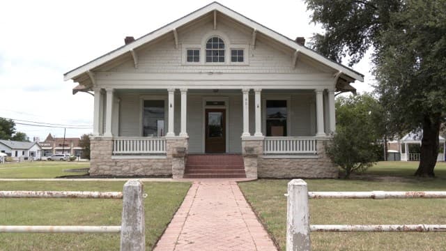 Restoration efforts underway for historic Allin House in Copperas Cove